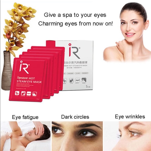 Warming Steam Eye Mask Patch Dark Circles Lavender - Picture 5 of 9